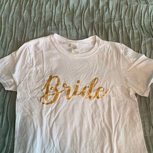“Bride” T shirt